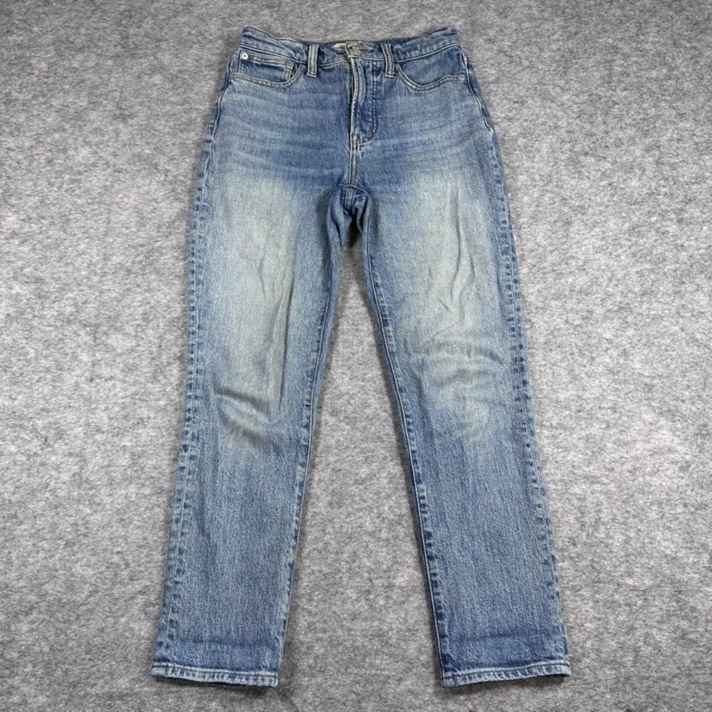 Madwell The Perfect Vintage Jean Blue High Rise Straight Leg Womens 25